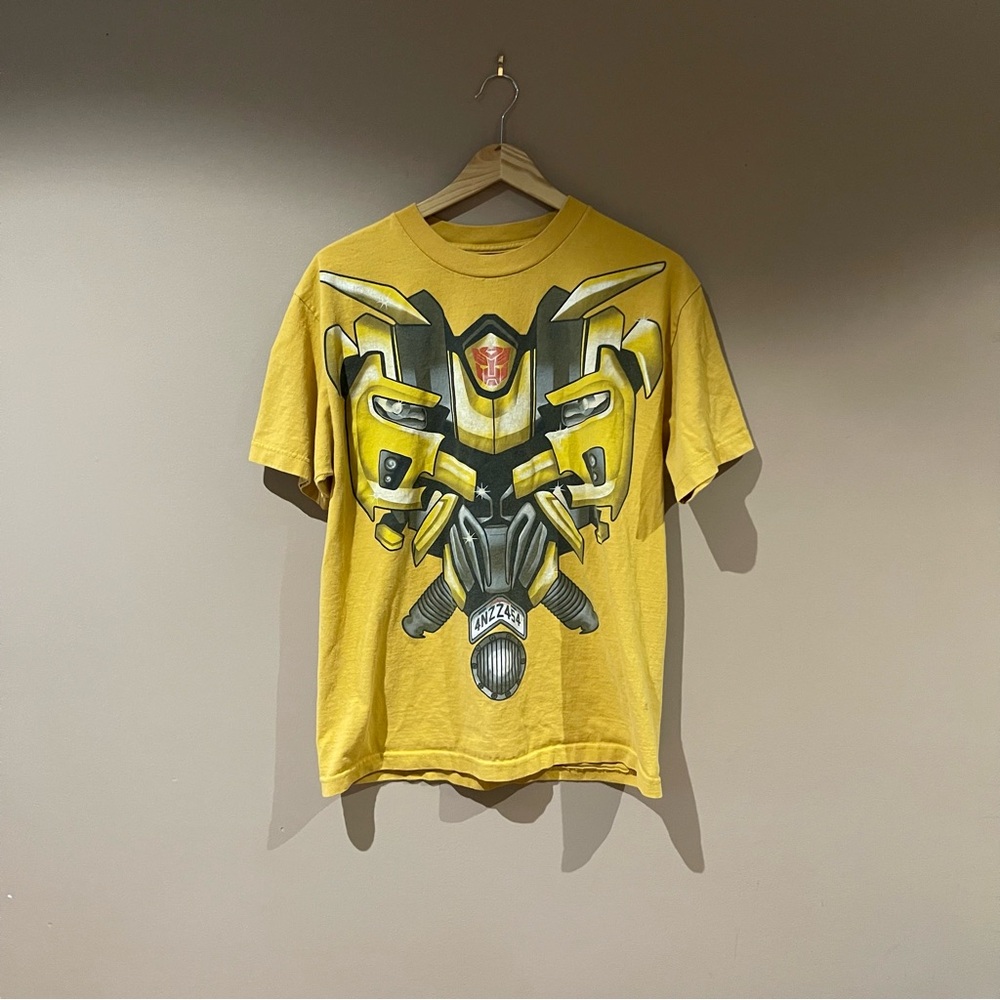 Hasbro Yellow Transformer Graphic Tee